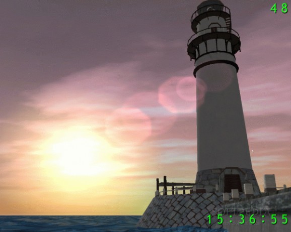 Seascape 3D Screensaver screenshot