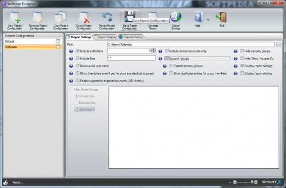 SecReport Enterprise screenshot
