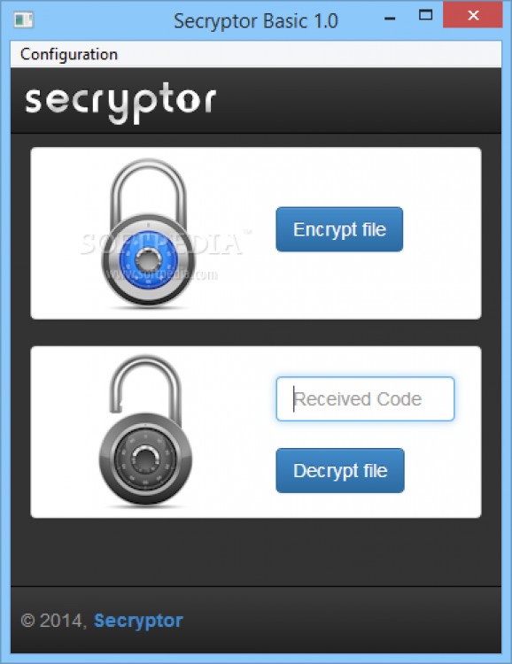 Secryptor Basic screenshot