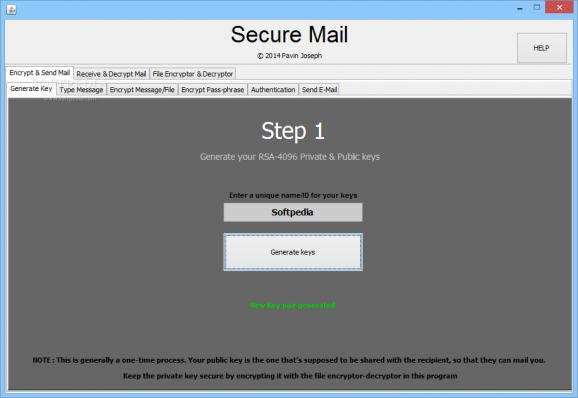 Secure Mail screenshot