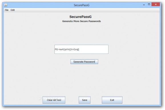 SecurePassG screenshot