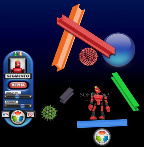 Segmento 3D Desktop Toy screenshot
