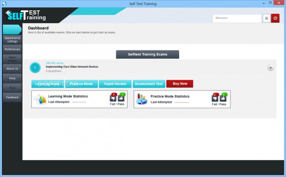 Self Test Training - Cisco 200-001 screenshot