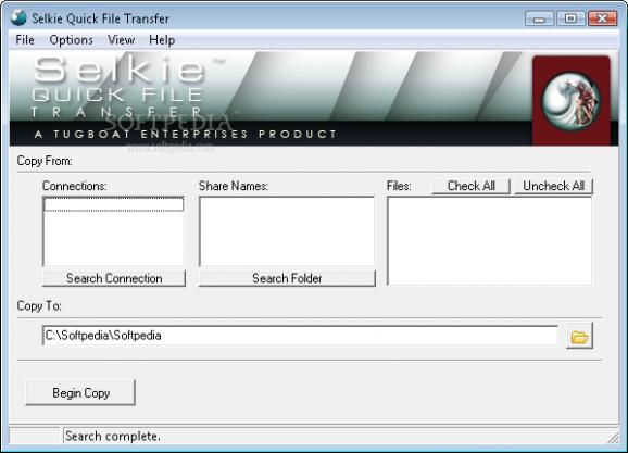 Selkie Quick File Transfer screenshot