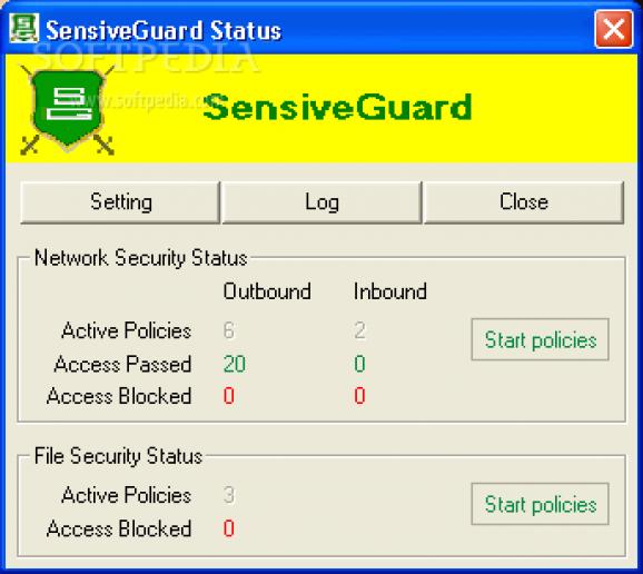 SensiveGuard screenshot