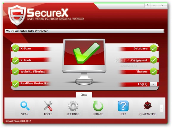 SecureX screenshot