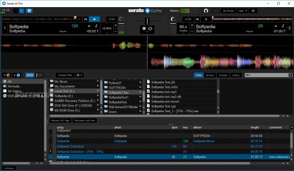 Serato DJ Pro screenshot