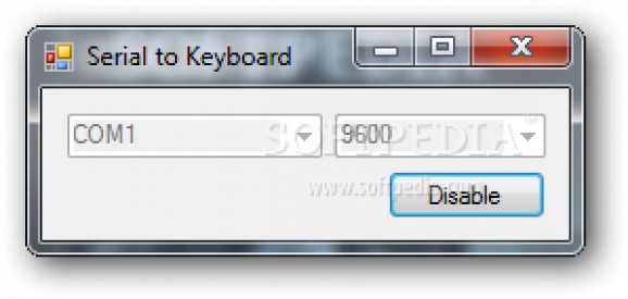 Serial to Keyboard screenshot