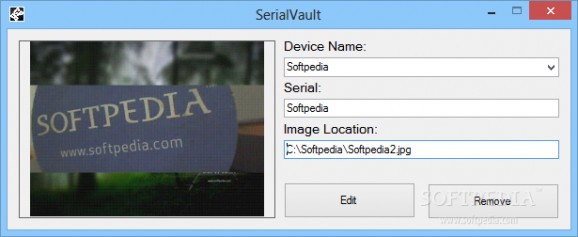 SerialVault screenshot