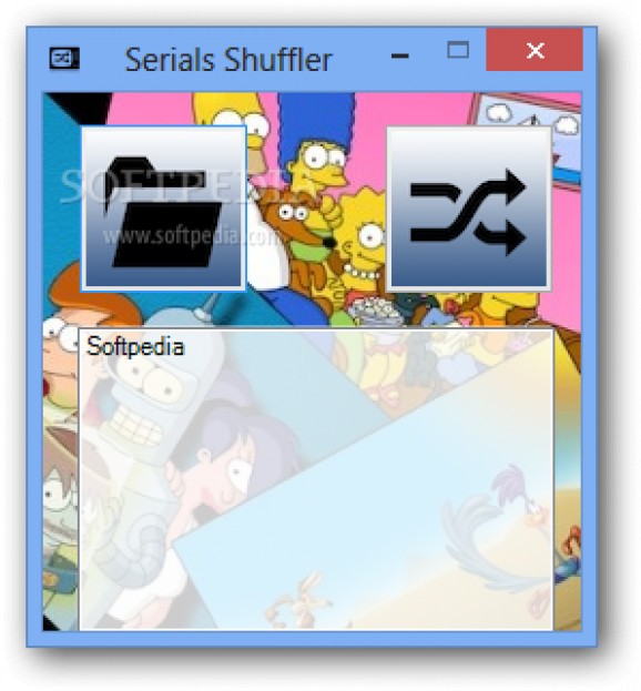 Serials Shuffler screenshot