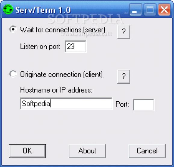 ServTerm screenshot