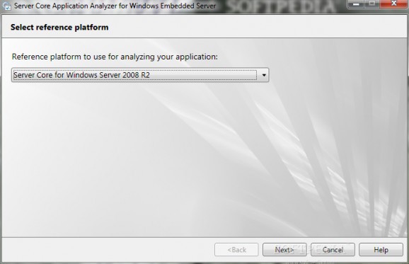 Server Core Application Analyzer for Windows Embedded Server screenshot