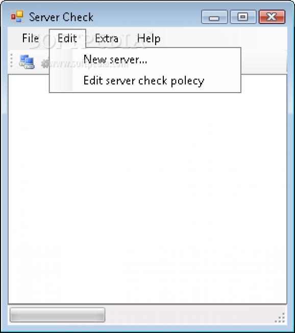 Server Service Check screenshot