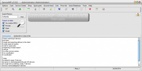 ServiceMP screenshot
