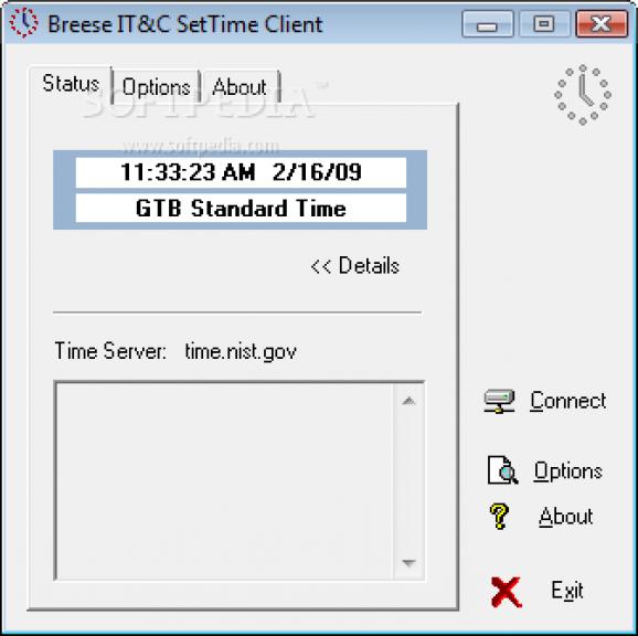 SetTime Client screenshot