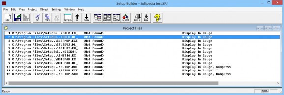 Setup Builder screenshot