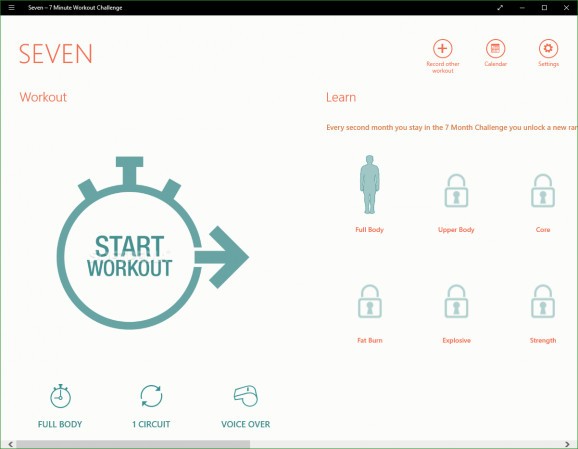 Seven - 7 Minute Workout Challenge screenshot