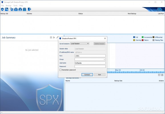ShadowProtect Desktop Edition screenshot