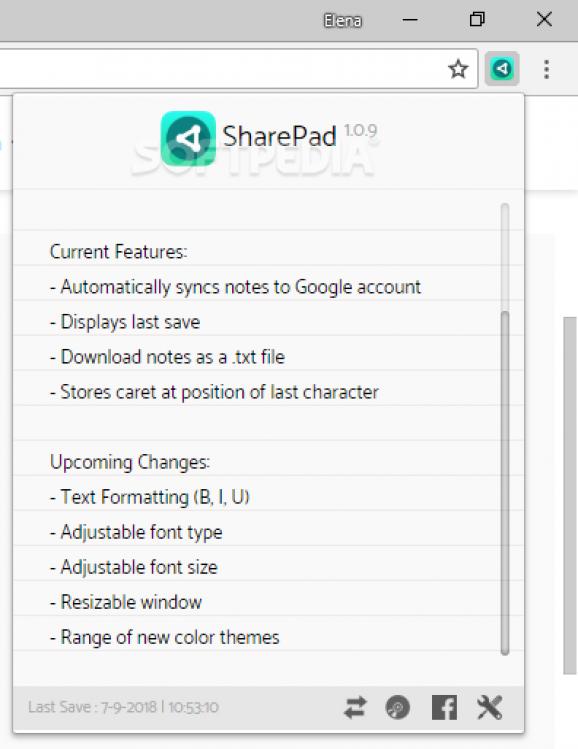 SharePad screenshot