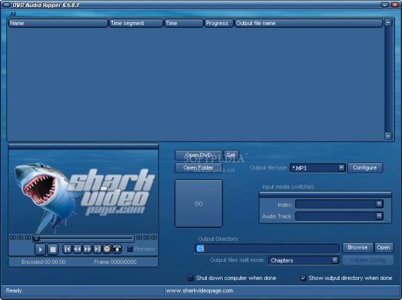 DVD Audio Ripper screenshot