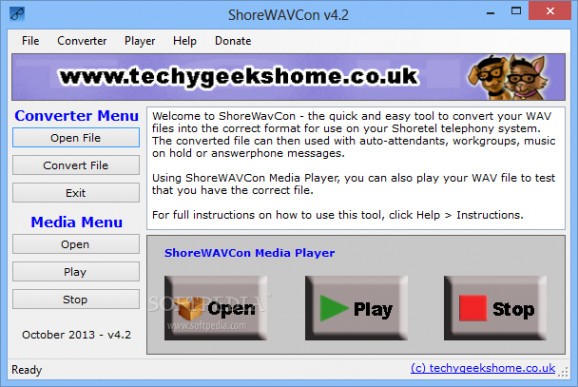 ShoreWAVCon screenshot