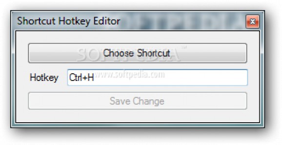 Shortcut Hotkey Editor screenshot
