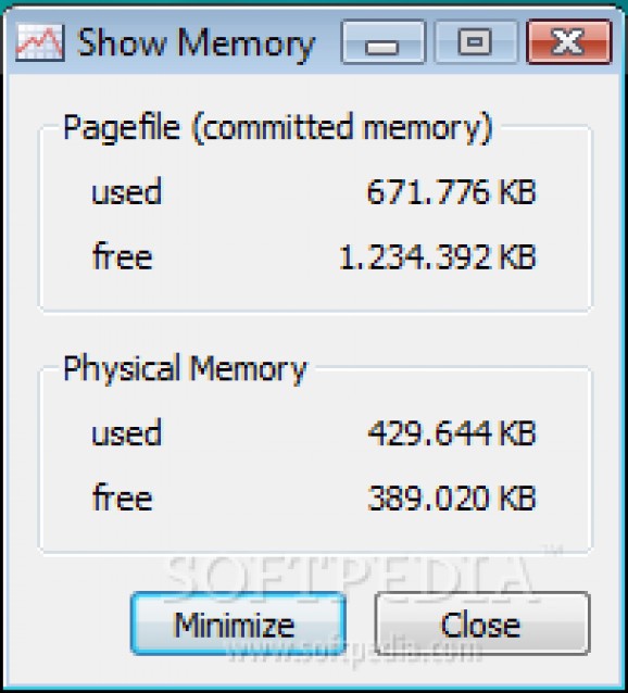 Show Memory screenshot