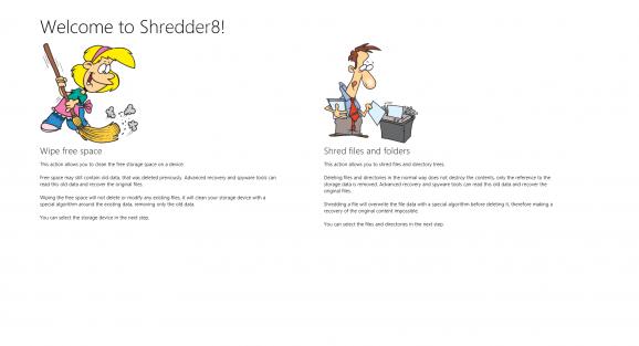 Shredder8 for Windows 10/8.1 screenshot
