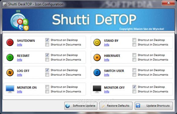 Shutti 2010 DeskTOP Edition screenshot