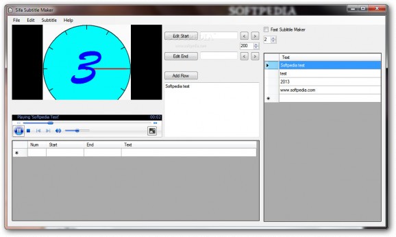 Sifa Subtitle Maker screenshot
