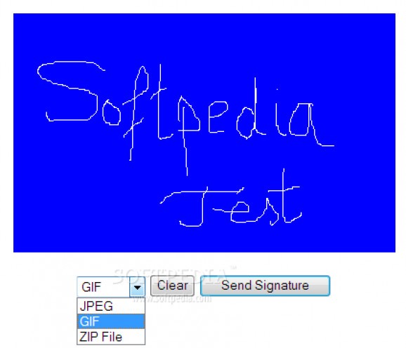 SignPad screenshot