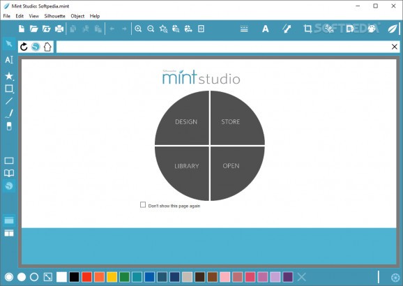 Silhouette Mint Studio screenshot