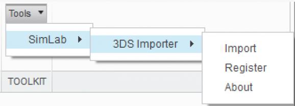 SimLab 3DS Importer for PTC screenshot