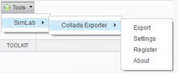 SimLab Collada Exporter for PTC screenshot