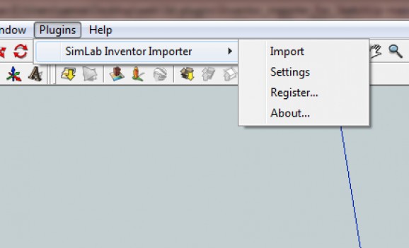 SimLab Inventor Importer for SketchUp screenshot