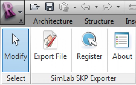 SimLab SKP Exporter screenshot