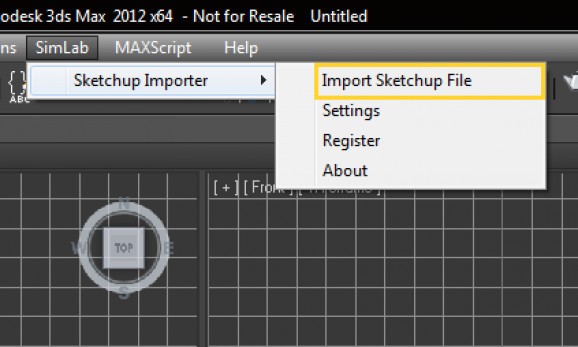 SimLab Sketchup Importer for 3DS Max screenshot