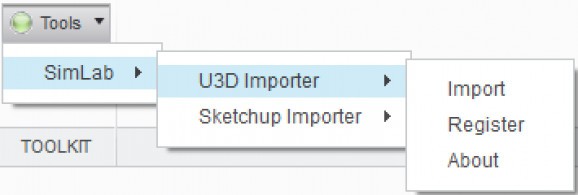 SimLab U3D Importer for PTC screenshot