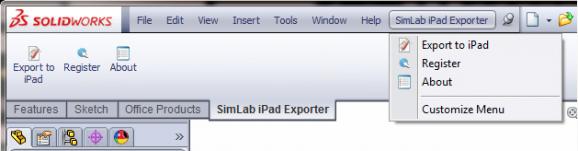 SimLab iPad Exporter for SolidWorks screenshot