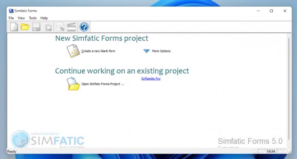Simfatic Forms screenshot