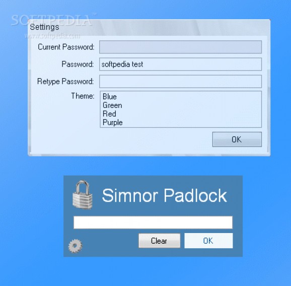 Simnor Padlock screenshot