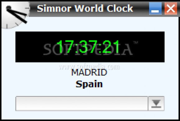 Simnor World Clock screenshot