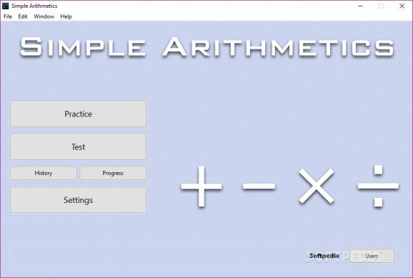 Simple Arithmetics screenshot