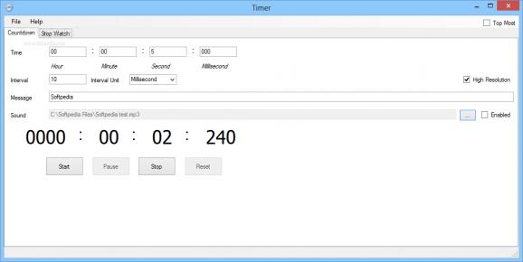 Simple Countdown Time screenshot