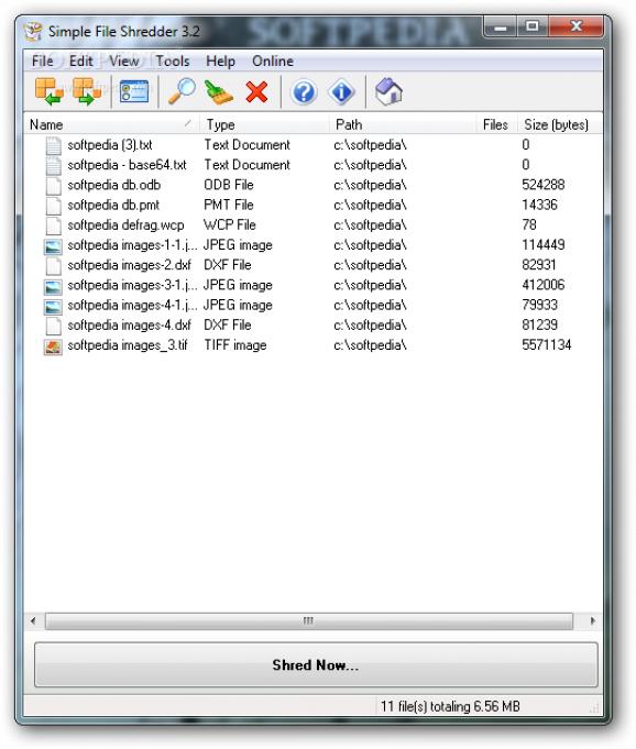 Simple File Shredder screenshot