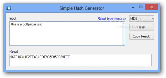 Simple Hash Generator screenshot