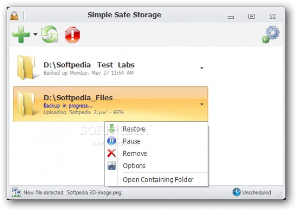 Simple Safe Storage screenshot