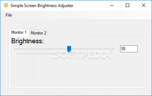 Simple Screen Brightness Adjuster screenshot