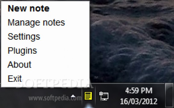 NoteFly screenshot