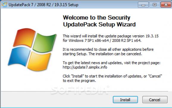 Simplix UpdatePack 7 / 2008 R2 screenshot